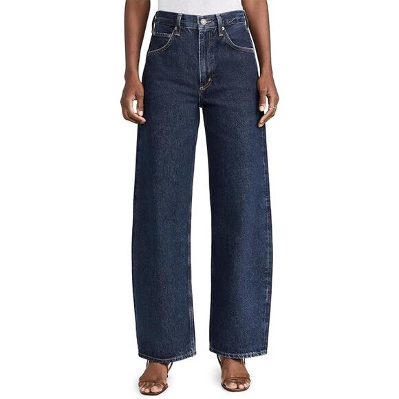 NEW! AGOLDE Women's Low Curve Jeans, Pendulum, Blue, 28 ( NO TAGS) - Picture 1 of 6